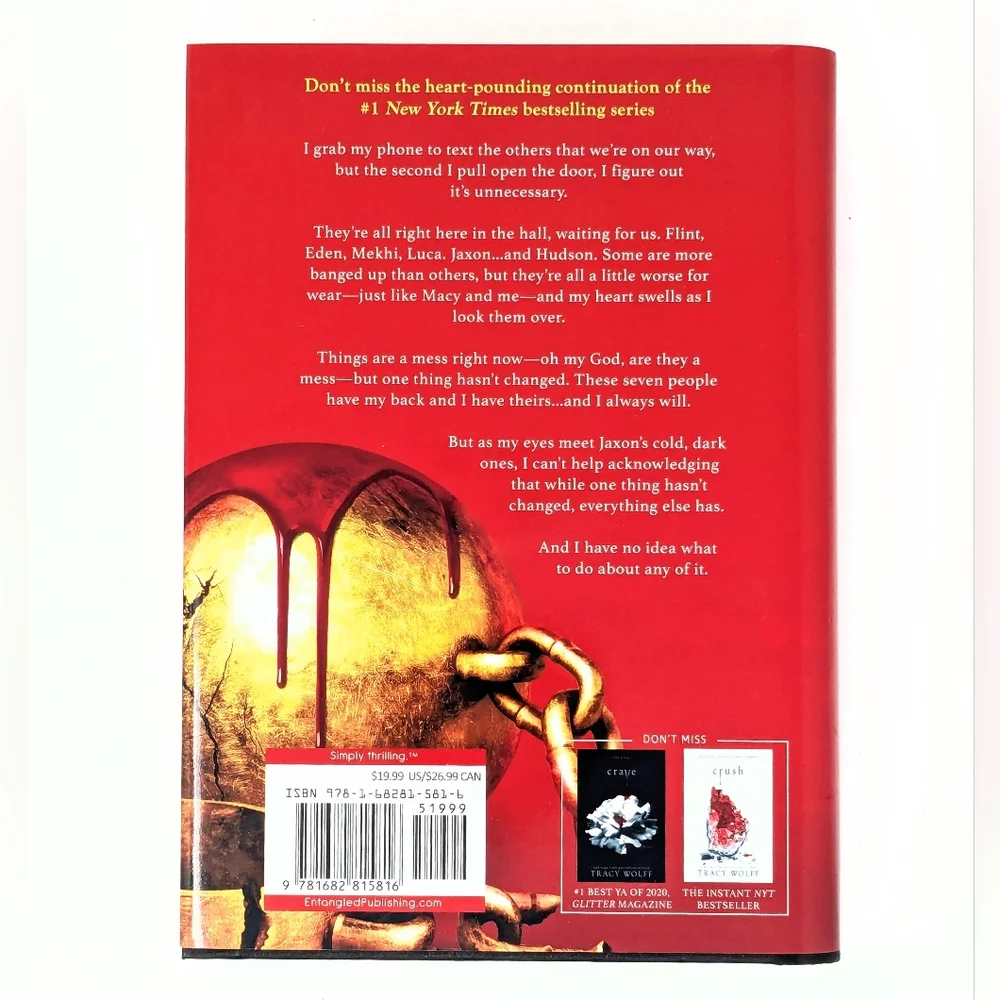 Crave Complete Book Boxed Set Tracy Wolff Fiction Hardcover Collection - Picture 9 of 15